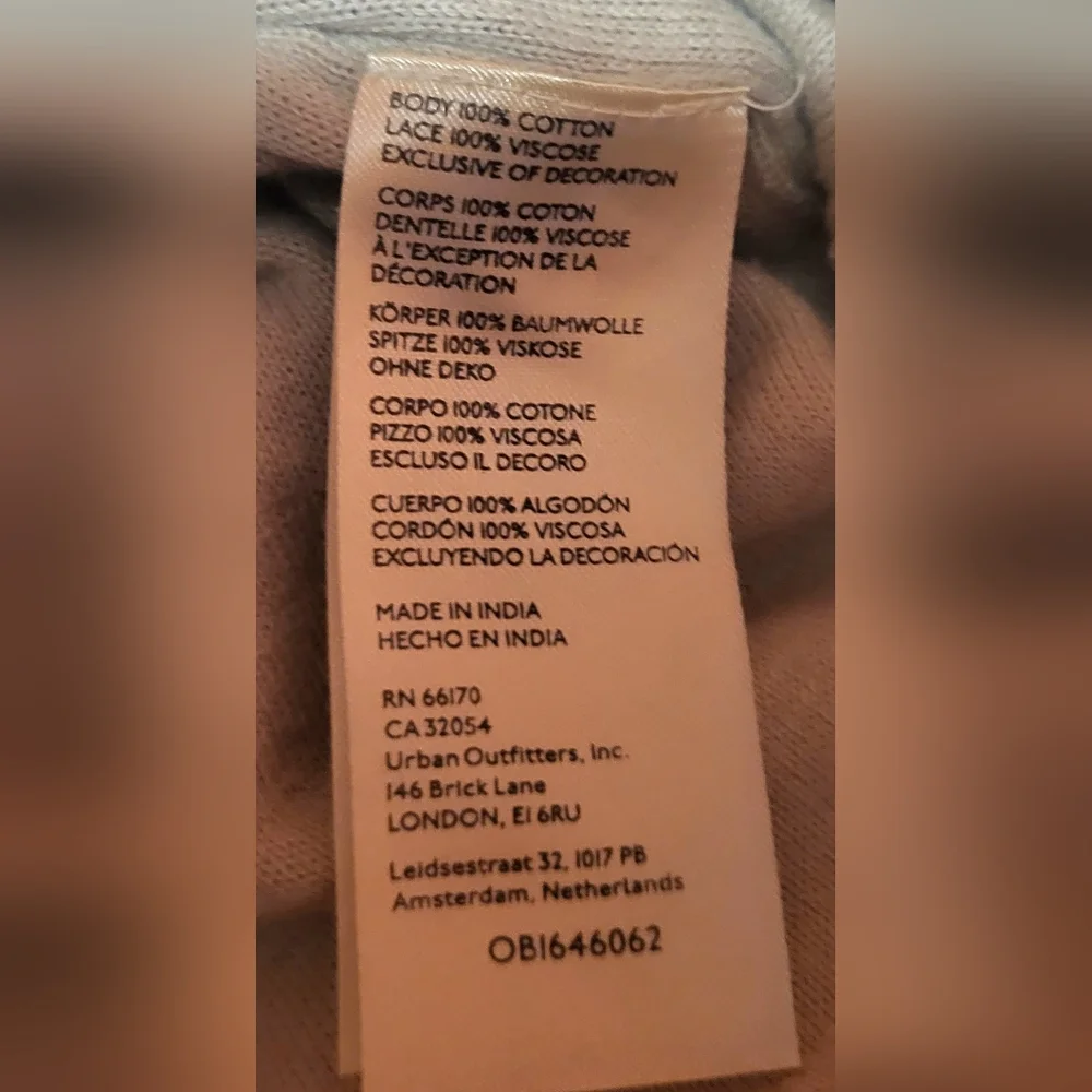 Free People Midnight Rodeo Loose Fit Fringe Cropped Top Beige/Gold Size XLarge - Picture 7 of 10